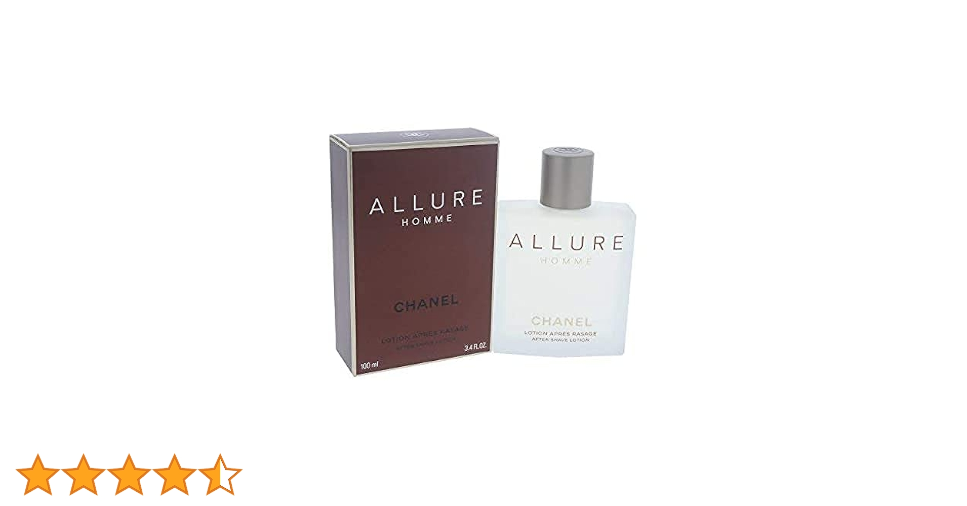 (未開封) CHANEL ALLURE アリュール アフターシェーブローション アリュール オム アフターシェイヴ ローション N - 100 ml